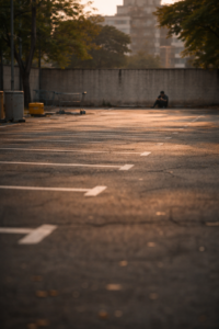 Esqueci… Deus não! estacionamento